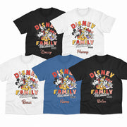 DisneyLand Trip Personalize Short Sleeve T-shirt