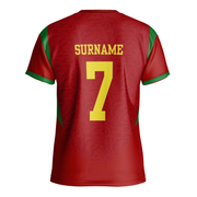 Portugal Euro 2024 - Personalized Name And Number 2024 T Shirt Mens