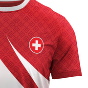 Switzerland Euro 2024 - Personalized Name And Number 2024 T Shirt Mens