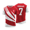 Switzerland Euro 2024 - Personalized Name And Number 2024 T Shirt Mens