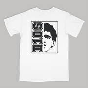 Dios Maradona Icon Tee (Black and White)