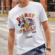 DisneyLand Trip Personalize Short Sleeve T-shirt