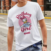 Mickey & Friends Birthday Personalize Short Sleeve T-shirt