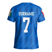 Italia Euro 2024 - Personalized Name And Number 2024 T Shirt Mens