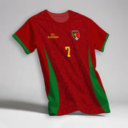 Portugal Euro 2024 - Personalized Name And Number 2024 T Shirt Mens