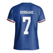 France Euro 2024 - Personalized Name And Number 2024 T Shirt Mens