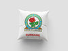 Blackburn Rovers FC Personalized "Always Be Biggest Fan Of" 18" Cushion