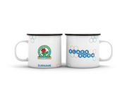 Blackburn Rovers FC HexaHero Personalized Enamel Camping Mug