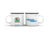 Blackburn Rovers FC HexaHero Personalized Enamel Camping Mug