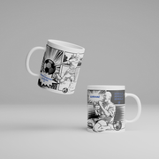 Brighton & Hove Albion FC Personalized Comic Mug