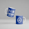 Brighton & Hove Albion FC Personalized Forever Logo Mug