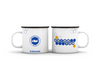 Brighton & Hove Albion FC HexaHero Personalized Enamel Camping Mug