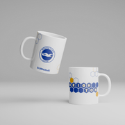 Brighton & Hove Albion FC HexaHero Personalized Mug