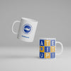 Brighton & Hove Albion FC Square "Ate It Up" Mug