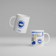 Brighton & Hove Albion FC Personalized Pride Supporters Mug