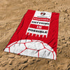 AFC Bournemouth Slogan Beach Towel