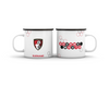 AFC Bournemouth HexaHero Personalized Enamel Camping Mug