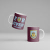 Burnley FC Personalized Forever Logo Mug