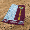 Burnley FC Hawaii Beach Towel