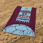 Burnley FC Slogan Beach Towel