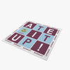 Burnley FC Square "Ate It Up" Fleece Blanket