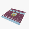 Burnley FC Personalized Christmas Spirit Fleece Blanket