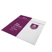 Burnley FC Team Info Fleece Blanket