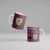 Burnley FC Personalized Pride Supporters Mug