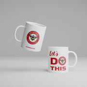 Brentford FC Personalized "Let's Do This" Logo Mug