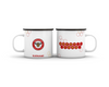 Brentford FC HexaHero Personalized Enamel Camping Mug