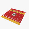 AFC Bournemouth Personalized Christmas Spirit Fleece Blanket