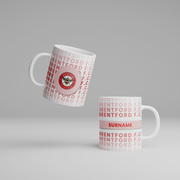 Brentford FC Fan Personalized Mug