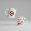 Brentford FC Personalized Pride Supporters Mug