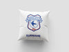 Cardiff City FC Personalized "Always Be Biggest Fan Of" 18" Cushion