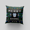 Cardiff City FC Personalized Merry Kickmas 18" Cushion