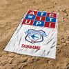 Cardiff City FC Square "Ate It Up" Beach Towel