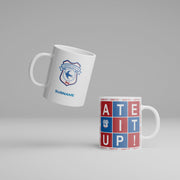 Cardiff City FC Square "Ate It Up" Mug