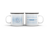 Cardiff City FC Fan Personalized Enamel Camping Mug