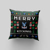 Crystal Palace FC Personalized Merry Kickmas 18" Cushion