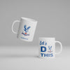 Crystal Palace FC Personalized "Let's Do This" Logo Mug