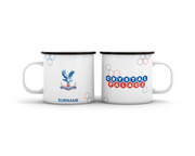 Crystal Palace FC HexaHero Personalized Enamel Camping Mug