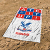 Crystal Palace FC Square "Ate It Up" Beach Towel