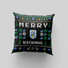 Huddersfield Town AFC Personalized Merry Kickmas 18" Cushion