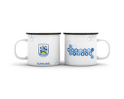 Huddersfield Town AFC HexaHero Personalized Enamel Camping Mug