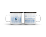 Huddersfield Town AFC Fan Personalized Enamel Camping Mug