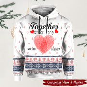 Personalized Together Since Hoodie