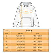 Men's Friends Series Icon Cartoons  Adult Pull Over Hoodie