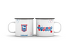 Ipswich Town FC HexaHero Personalized Enamel Camping Mug