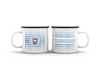 Ipswich Town FC Fan Personalized Enamel Camping Mug