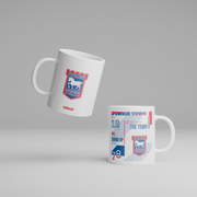 Ipswich Town FC Personalized Pride Supporters Mug